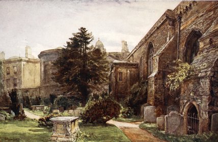 Wikioo.org - The Encyclopedia of Fine Arts - Painting, Artwork by John Fulleylove - St. Peter's-in-the-east