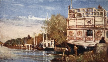 Wikioo.org - The Encyclopedia of Fine Arts - Painting, Artwork by John Fulleylove - The River Isis