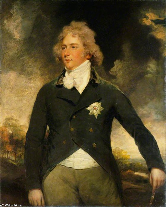 WikiOO.org - Enciclopedia of Fine Arts - Pictura, lucrări de artă John Hoppner - George Iv As Prince Of Wales