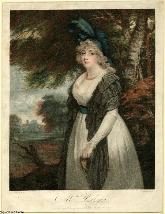 WikiOO.org - 백과 사전 - 회화, 삽화 John Hoppner - Lady Rancliffe Nee Elizabeth Anne James