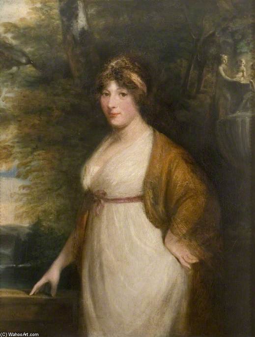 Wikioo.org - The Encyclopedia of Fine Arts - Painting, Artwork by John Hoppner - Portrait Of A Lady
