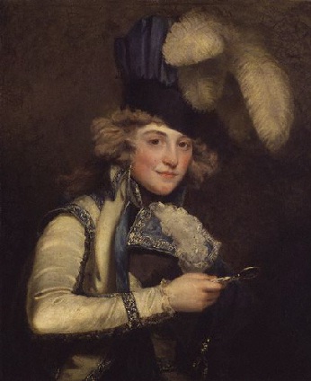 Wikioo.org - สารานุกรมวิจิตรศิลป์ - จิตรกรรม John Hoppner - Portrait Of Dorothy Jordan