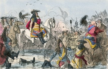WikiOO.org - Encyclopedia of Fine Arts - Schilderen, Artwork John Leech - The Battle Of The Boyne