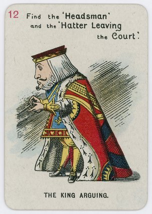 Wikioo.org - The Encyclopedia of Fine Arts - Painting, Artwork by John Tenniel - The King Arguing