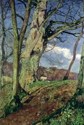 Wikioo.org - The Encyclopedia of Fine Arts - Painting, Artwork by John William Inchbold - In Early Spring