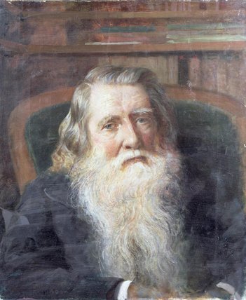 Wikioo.org - Die Enzyklopädie bildender Kunst - Malerei, Kunstwerk von Joseph Arthur Palliser Severn - Porträt von John Ruskin
