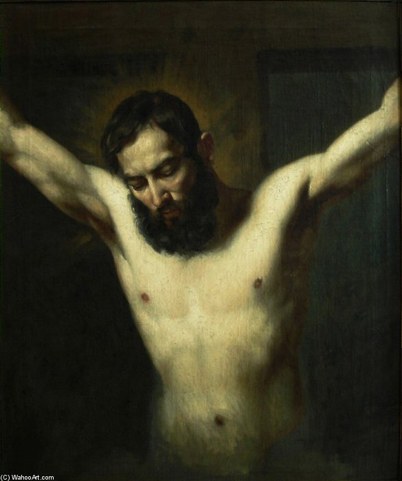 WikiOO.org - Encyclopedia of Fine Arts - Lukisan, Artwork Joseph Paelinck - Jesus Christ