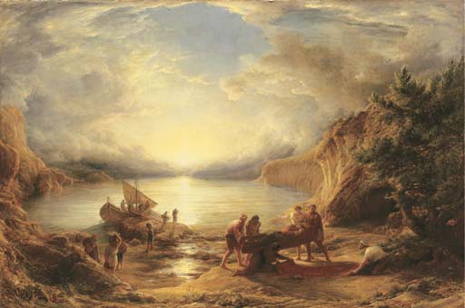 Wikioo.org - The Encyclopedia of Fine Arts - Painting, Artwork by Joseph Pennell - The Return Of Ulysses