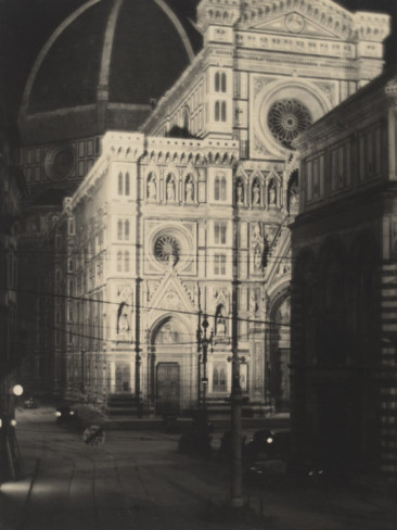Wikioo.org - The Encyclopedia of Fine Arts - Painting, Artwork by Vincenzo Maria Coronelli - S. Maria Del Fiore By Night, Florence