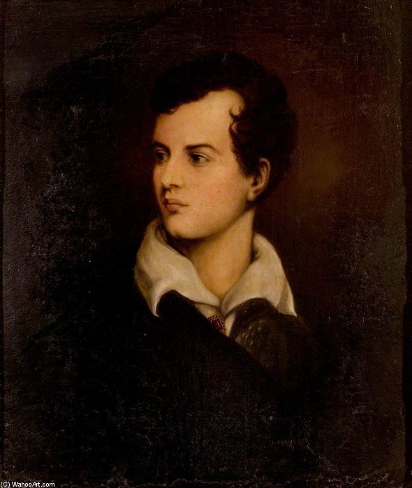 Wikioo.org - The Encyclopedia of Fine Arts - Painting, Artwork by Thomas Phillips - 6th Lord Byron -
