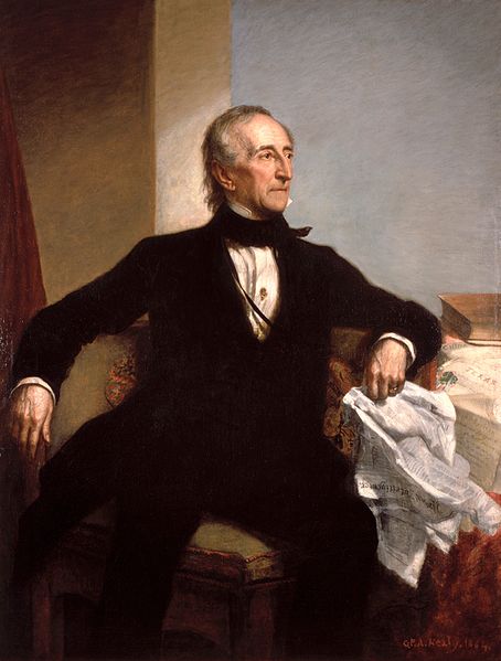 Wikioo.org - Bách khoa toàn thư về mỹ thuật - Vẽ tranh, Tác phẩm nghệ thuật George Peter Alexander Healy - Official White House Portrait Of John Tyler