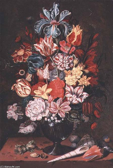 WikiOO.org - Encyclopedia of Fine Arts - Maľba, Artwork Abraham Bosschaert - Still Life