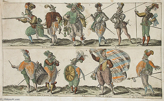 WikiOO.org - Encyclopedia of Fine Arts - Festés, Grafika Abraham De Bruyn - Omnium Pene Europae, Asiae, Aphricae Atque Americae Gentium Habitus_11
