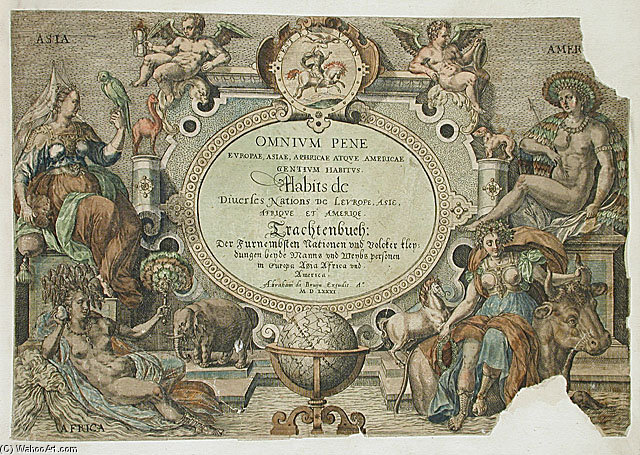WikiOO.org - Encyclopedia of Fine Arts - Maalaus, taideteos Abraham De Bruyn - Omnium Pene Europae, Asiae, Aphricae Atque Americae Gentium Habitus_36