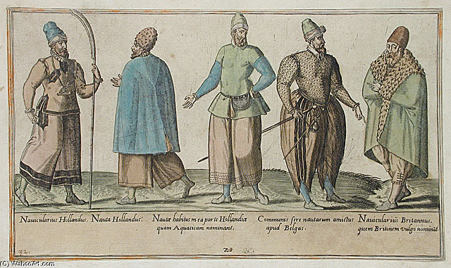 WikiOO.org - Encyclopedia of Fine Arts - Maľba, Artwork Abraham De Bruyn - Omnium Pene Europae, Asiae, Aphricae Atque Americae Gentium Habitus_43