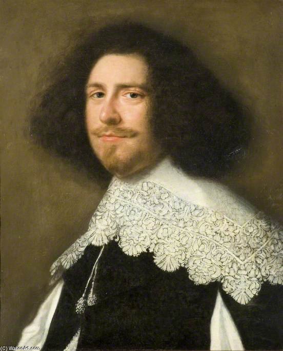 Wikioo.org - The Encyclopedia of Fine Arts - Painting, Artwork by Abraham De Vries - Portrait Of A Gentleman