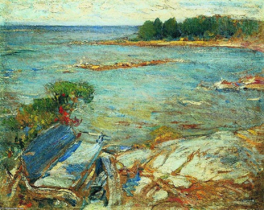 WikiOO.org - Encyclopedia of Fine Arts - Maalaus, taideteos Abram Efimovich Arkhipov - North Sea