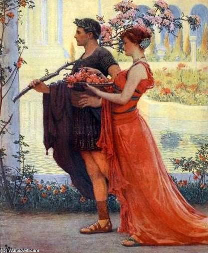 Wikioo.org - The Encyclopedia of Fine Arts - Painting, Artwork by Albert Herter - The Ladies Home Journal