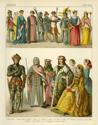 Wikioo.org - Encyklopedia Sztuk Pięknych - Malarstwo, Grafika Albert Kretschmer - English Costume -
