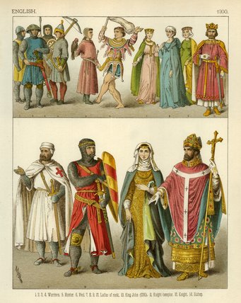 WikiOO.org - Enciklopedija dailės - Tapyba, meno kuriniai Albert Kretschmer - English Costume