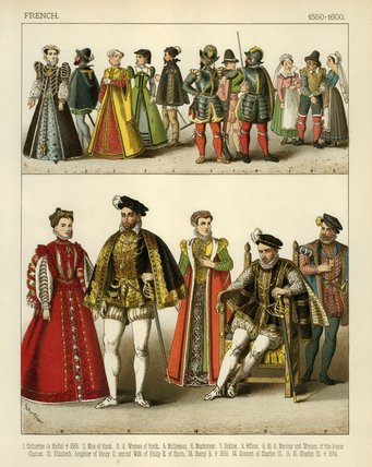 Wikioo.org - Bách khoa toàn thư về mỹ thuật - Vẽ tranh, Tác phẩm nghệ thuật Albert Kretschmer - French Costume -
