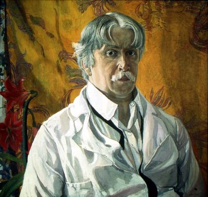 Wikioo.org - The Encyclopedia of Fine Arts - Painting, Artwork by Aleksandr Jakovlevic Golovin - Self Portrait