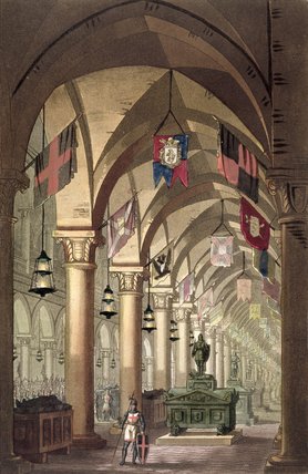 Wikioo.org - The Encyclopedia of Fine Arts - Painting, Artwork by Alessandro Sanquirico - Tombs Of The Knights Templar