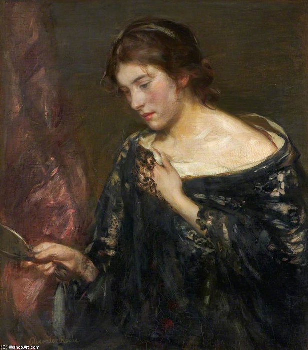 Wikioo.org - The Encyclopedia of Fine Arts - Painting, Artwork by Alexander Ignatius Roche - Margaret