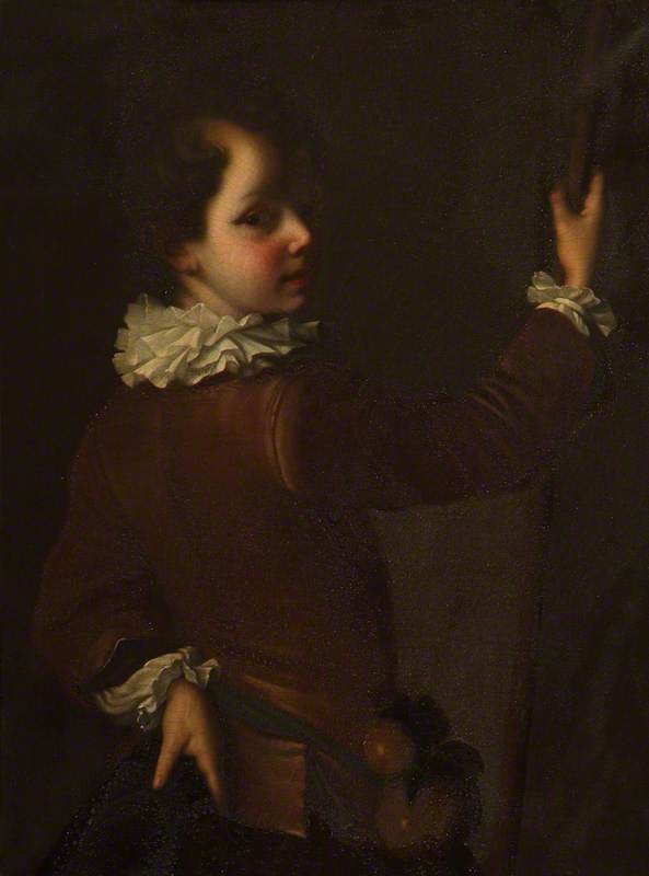 WikiOO.org - Encyclopedia of Fine Arts - Festés, Grafika Alexis Grimou - The Boy Pilgrim