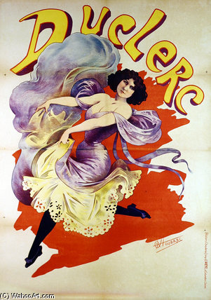 Wikioo.org - The Encyclopedia of Fine Arts - Painting, Artwork by Alfred Choubrac - Duclerc Poster