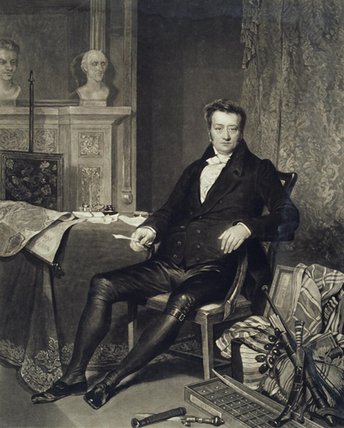 Wikioo.org - The Encyclopedia of Fine Arts - Painting, Artwork by Alfred Edward Chalon - Thomas Clarkson