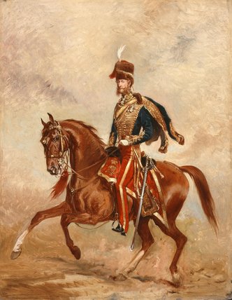 Wikioo.org - The Encyclopedia of Fine Arts - Painting, Artwork by Alfred F. De Prades - Lieutenant Colonel James Thomas Brudenell