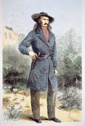 WikiOO.org - Encyclopedia of Fine Arts - Målning, konstverk Alfred Rudolph Waud - The First Published Picture Of Wild Bill