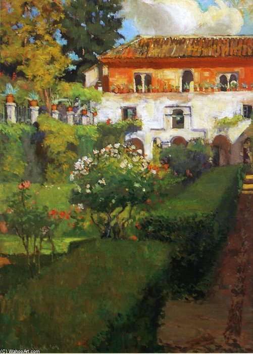 Wikioo.org - The Encyclopedia of Fine Arts - Painting, Artwork by Alson Skinner Clark - Summer Grenada