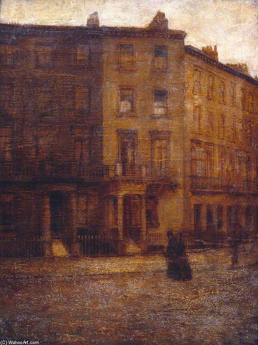 WikiOO.org - Encyclopedia of Fine Arts - Maalaus, taideteos Ambrose Mcevoy - Bessborough Street, Pimlico