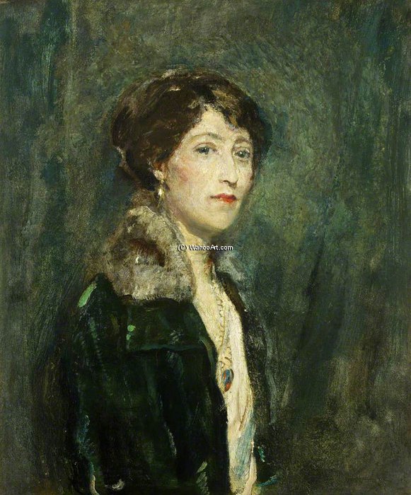 WikiOO.org - Enciklopedija likovnih umjetnosti - Slikarstvo, umjetnička djela Ambrose Mcevoy - Lady Katharine Agnes Blanche Carnegie