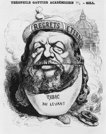 Wikioo.org - สารานุกรมวิจิตรศิลป์ - จิตรกรรม Andre Gill - Caricature Of Theophile Gautier
