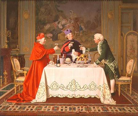 Wikioo.org - The Encyclopedia of Fine Arts - Painting, Artwork by Andrea Landini - Champagne Toast -