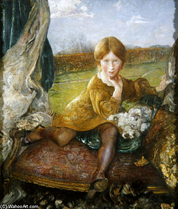 Wikioo.org – L'Enciclopedia delle Belle Arti - Pittura, Opere di Annie Louise Swynnerton - Evelyn