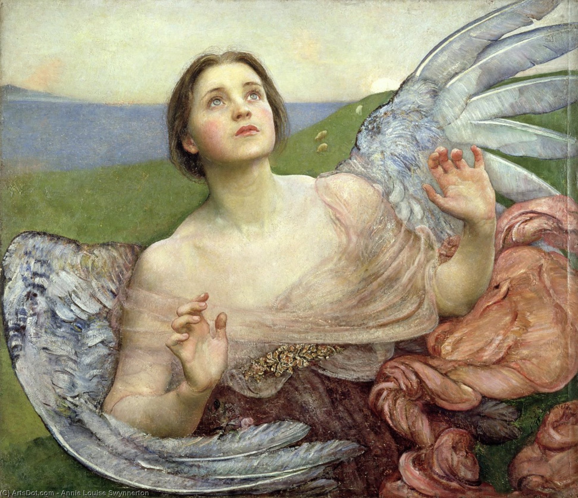 Wikioo.org - The Encyclopedia of Fine Arts - Painting, Artwork by Annie Louise Swynnerton - Sense Of Sight