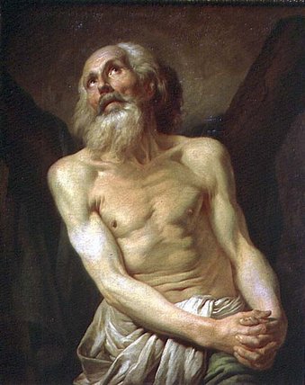WikiOO.org - Encyclopedia of Fine Arts - Maľba, Artwork Anton Pavlovich Losenko - St. Andrew The Apostle