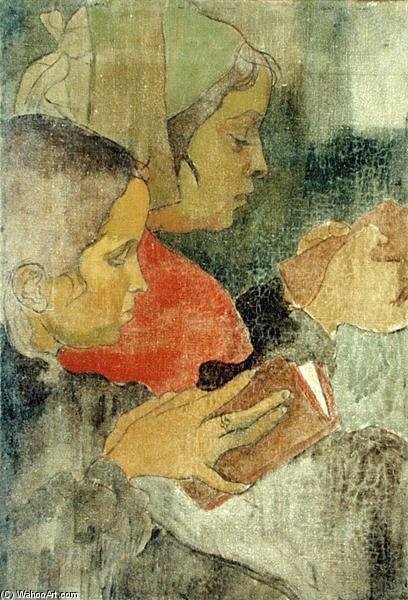Wikioo.org – L'Enciclopedia delle Belle Arti - Pittura, Opere di Armand Seguin - Breton Peasant Women