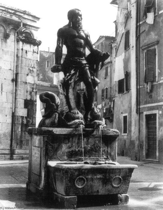 WikiOO.org - Encyclopedia of Fine Arts - Lukisan, Artwork Baccio Bandinelli (Bartolommeo Brandini) - Andrea Doria As Neptune