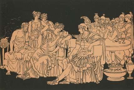 Wikioo.org – La Enciclopedia de las Bellas Artes - Pintura, Obras de arte de Bartolomeo Pinelli - Dido y el falso Ascanio