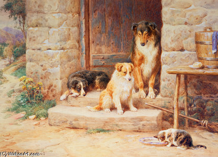 Wikioo.org - The Encyclopedia of Fine Arts - Painting, Artwork by Basil Bradley - Live And Let Live -