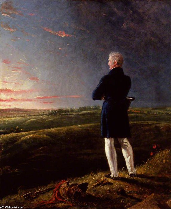 Wikioo.org - Bách khoa toàn thư về mỹ thuật - Vẽ tranh, Tác phẩm nghệ thuật Benjamin Robert Haydon - Arthur Wellesley, 1st Duke Of Wellington