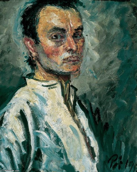 WikiOO.org - Encyclopedia of Fine Arts - Festés, Grafika Bertalan Por - Trait Of A Man