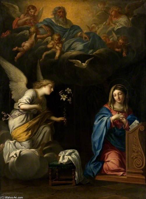 Wikioo.org - The Encyclopedia of Fine Arts - Painting, Artwork by Bon Boullogne - The Annunciation