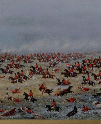 Wikioo.org - The Encyclopedia of Fine Arts - Painting, Artwork by Candido Lopez - Battle Of Tuyuti
