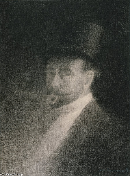 Wikioo.org - The Encyclopedia of Fine Arts - Painting, Artwork by Charles Angrand - Self Portrait